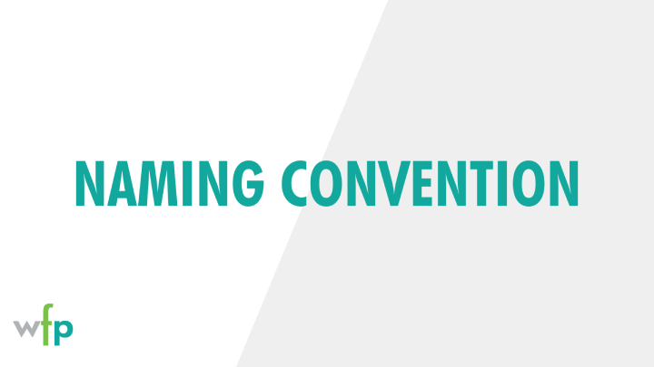 Naming Convention
